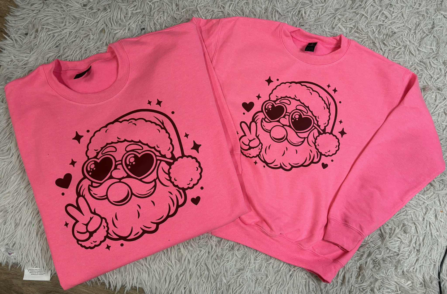 Santa Blowing Bubble