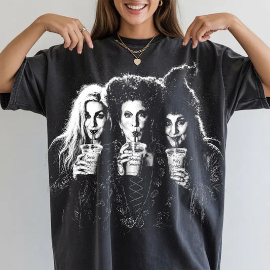 Sanderson Sisters Coffee Tee | Hocus Pocus Inspired Halloween Shirt